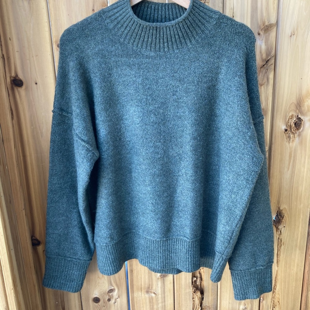BRAND NEW! Olive green wool sweater